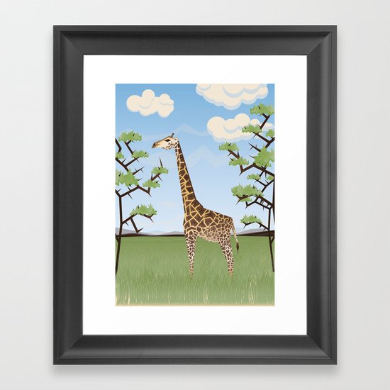 Safari Framed Art Print