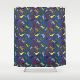 Calico Cats Shower Curtain