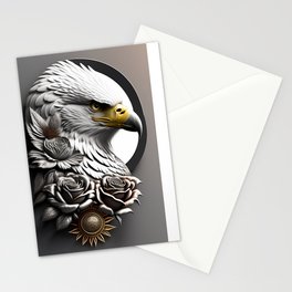 The Might Eagle Stationery Cards
