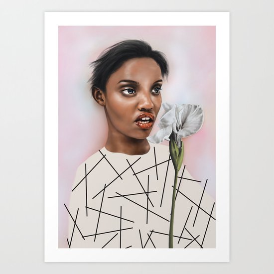 Bubblegum and Gooseberry Art Print