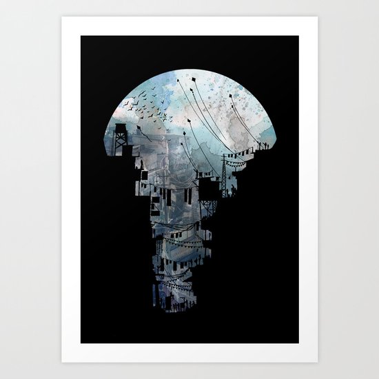 Secret Streets II Art Print