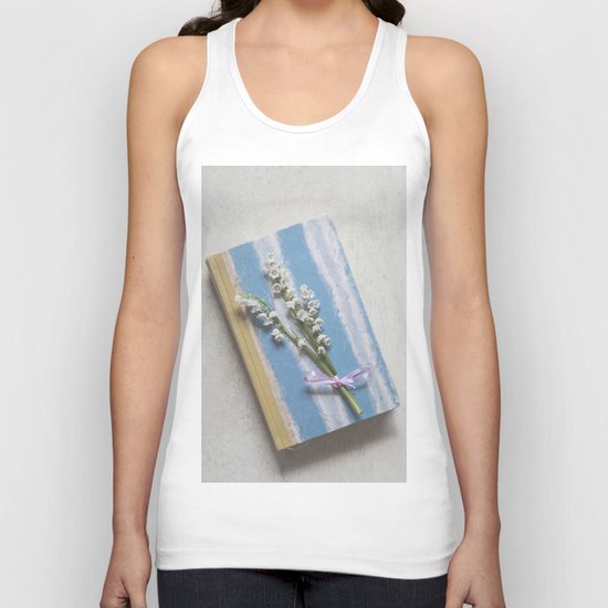 Romantic Book Unisex Tank Top