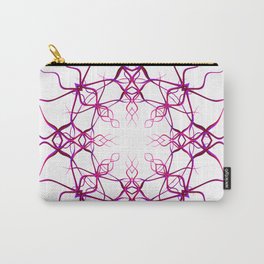 purple spread mandala pattern Carry-All Pouch