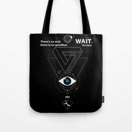M83 - Wait.mp3 Tote Bag | Penrose, Band, Postrock, Dreampop, Thefaultinourstars, Typography, Penrosetriangle, M83Wait, Impossibletribar, Graphicdesign 