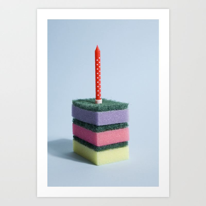 Sponge Cake Rainbow Art Print By Mimivoncracra Society6
