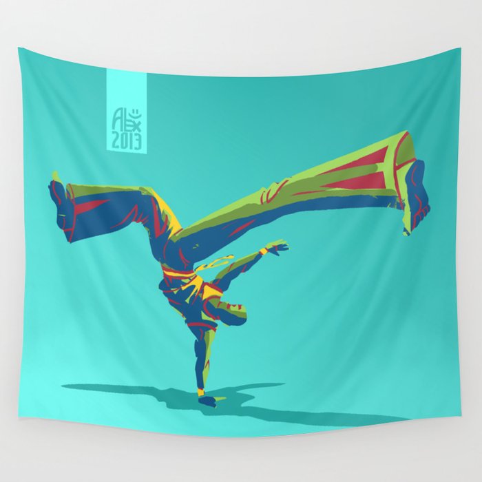 Capoeira 371 Wall Tapestry