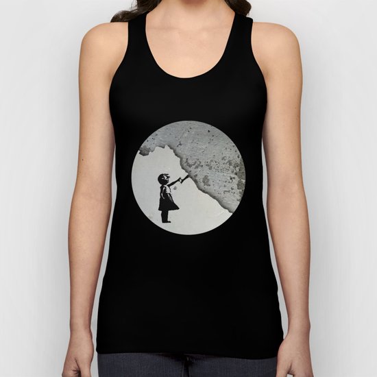 Split Unisex Tank Top