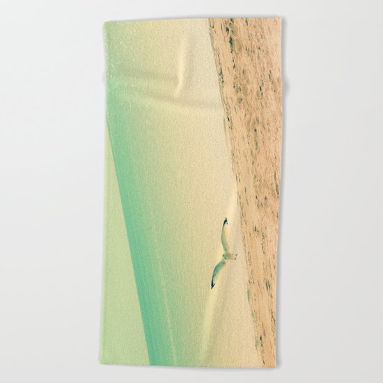 Beach is where I belong Beach Towel