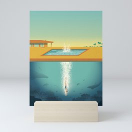 Beneath the Surface Mini Art Print