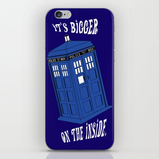 Doctor Who TARDIS iPhone & iPod Skin