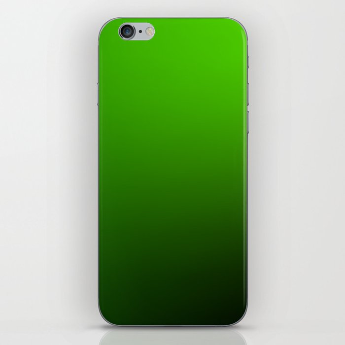 9 Green Gradient Background 220713 Valourine Digital Design iPhone Skin