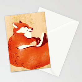 Cozy Fox Stationery Cards