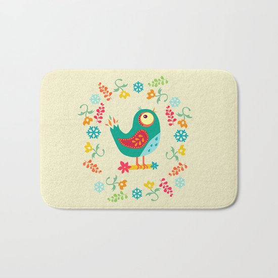 Birdy Bath Mat