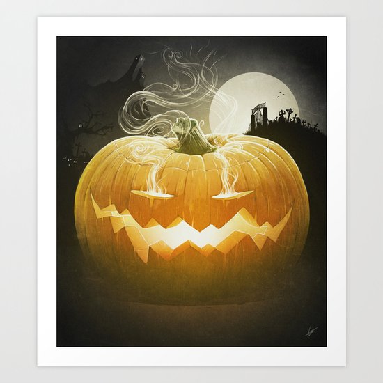 Pumpkin I. Art Print