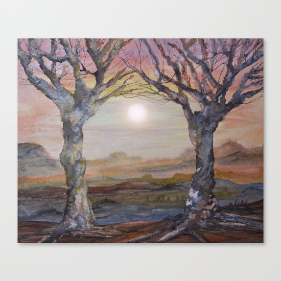 Track 22: Side by side Canvas Print