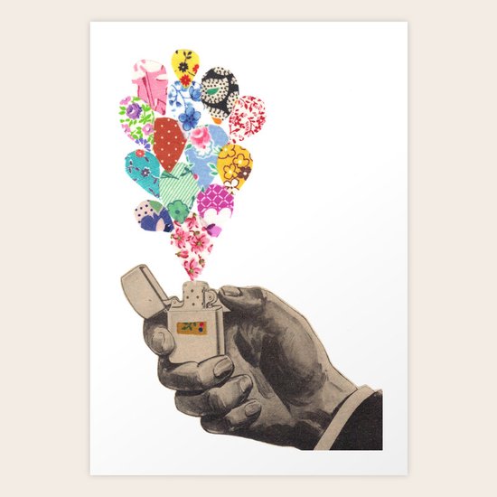 The Flame Art Print