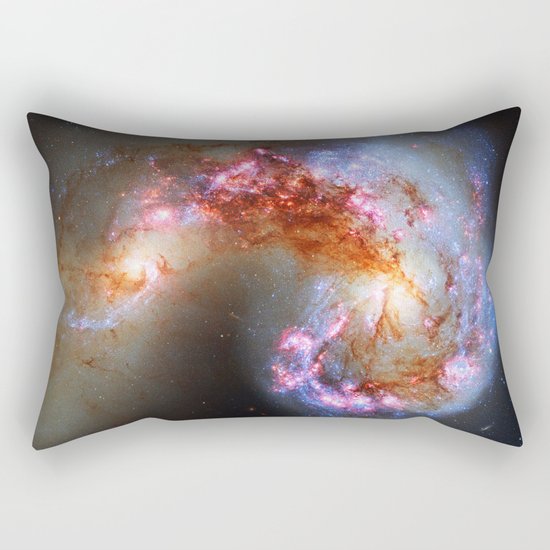 Antennae Galaxies Rectangular Pillow