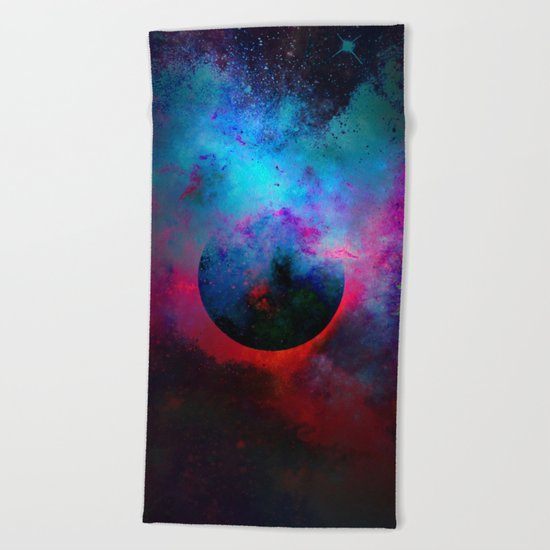 α Dark Aurigae Beach Towel