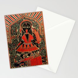Hindu Kali 16 Stationery Card