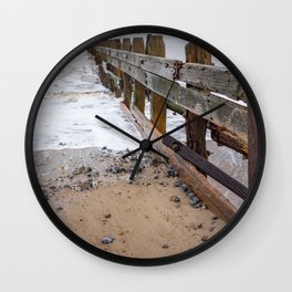 Seaside breakers Wall Clock