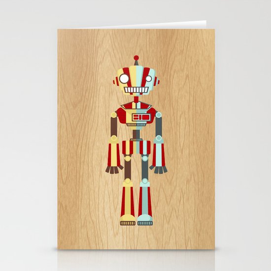 Robot Stationery Cards