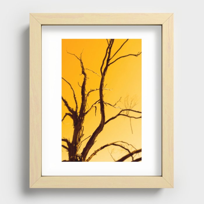 Black Mountain Recessed Framed Print