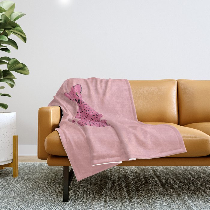 Cute pink throw 2025 blanket