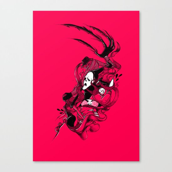 DRESS TO KILL Canvas Print