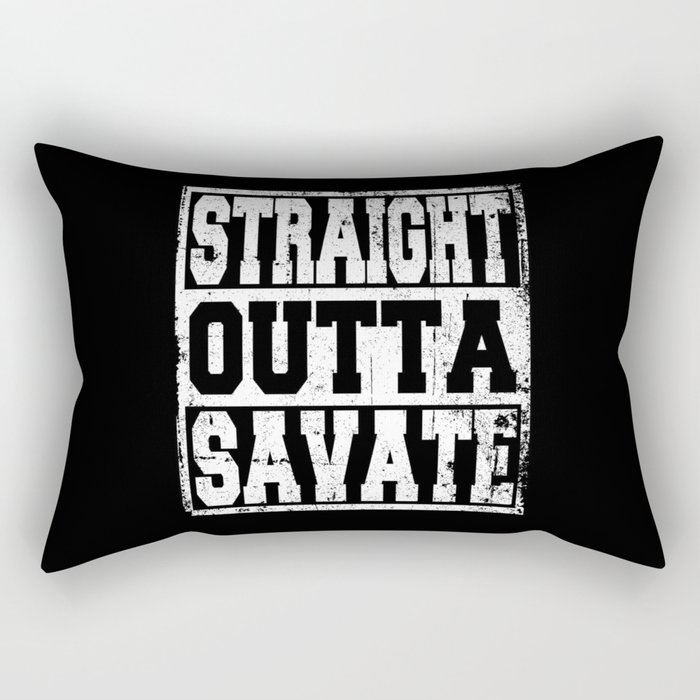 Savate Saying funny Rectangular Pillow