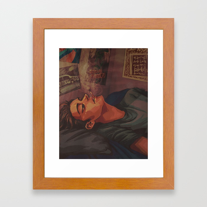 Rocky 3 Framed Art Print By Nekrosraptor Society6