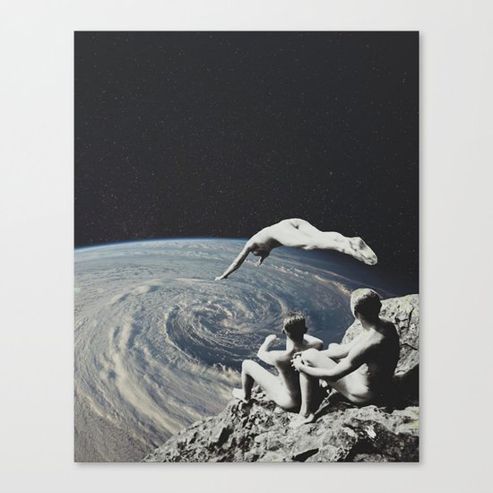Into the Eye Canvas Print