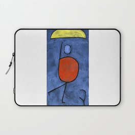 Remix With umbrella  Painting  by Paul Klee Bauhaus  Laptop Sleeve