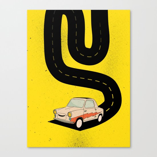 Road Hog Canvas Print
