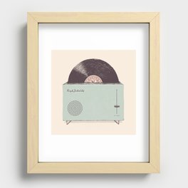 High Fidelity Toaster Recessed Framed Print