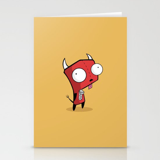Devil Gir Stationery Cards