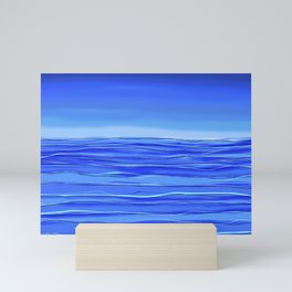 Always Sea in the Background ... Mini Art Print