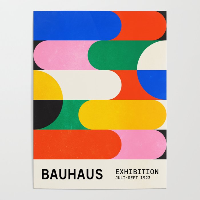 BAUHAUS 03: Exhibition 1923 | Mid Century Series  Poster