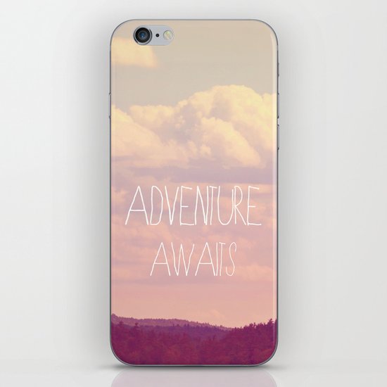 Adventure Awaits iPhone & iPod Skin