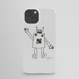 Robot Overlord iPhone Case