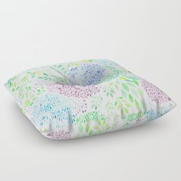 Hydrangea Floor Pillow