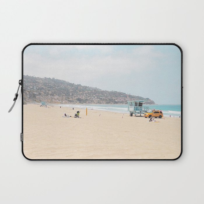 Redondo Beach // California Ocean Vibes Lifeguard Hut Surfing Sandy Beaches Summer Tanning Laptop Sleeve