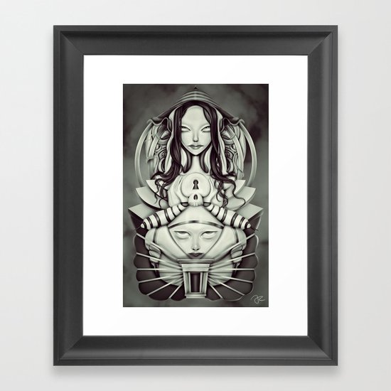 THE KINGDOM Framed Art Print