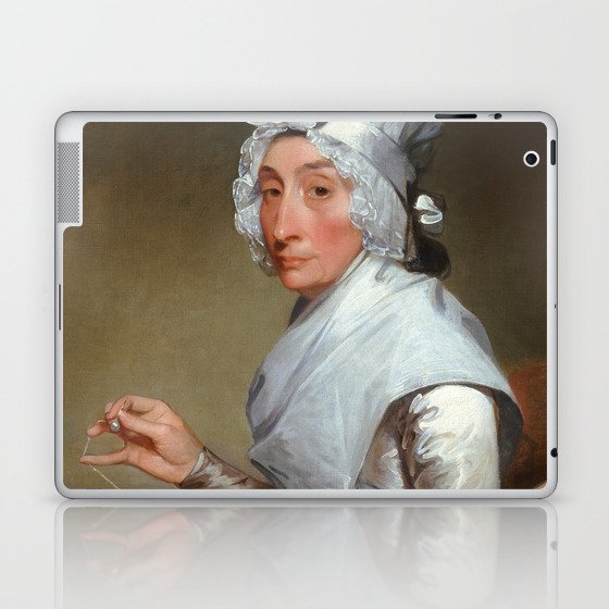 Catherine Brass Yates, Mrs. Richard Yates by Gilbert Stuart Laptop & iPad Skin