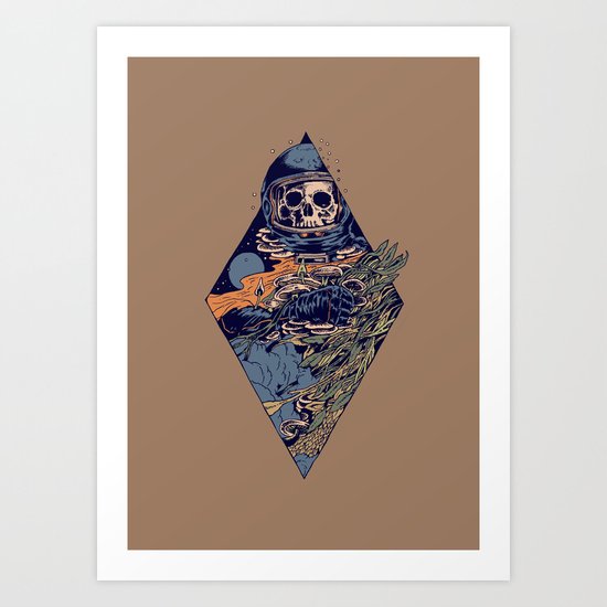 The trip Art Print