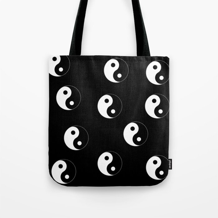 Yin & Yang Pattern Tote Bag