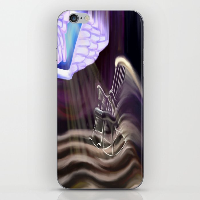 The Empty Grief Guardian Angel Rocking Chair iPhone Skin