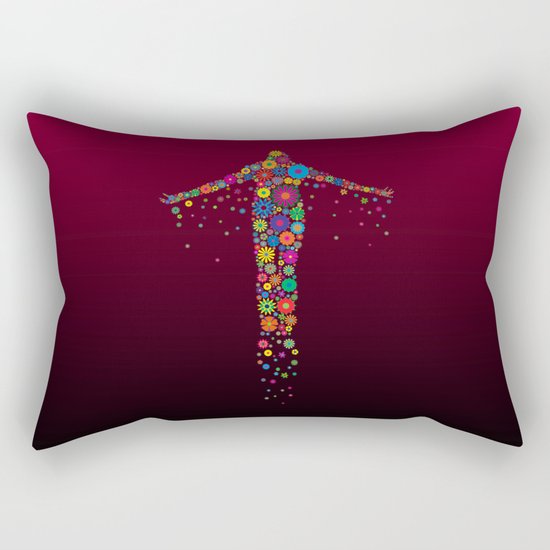 Oblation Flowers Rectangular Pillow