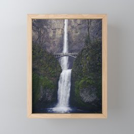 Multnomah Falls Framed Mini Art Print