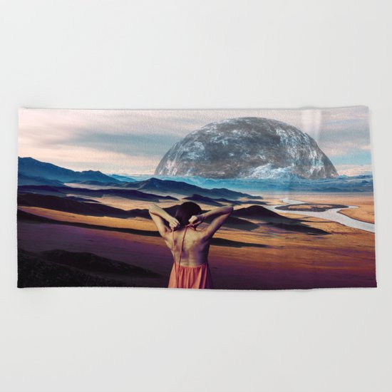 Life on the other Side Beach Towel