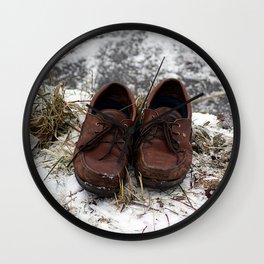 Shoes Wall Clock